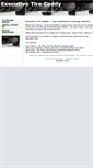 Mobile Screenshot of executivetirecaddy.com